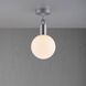 Forked LED 7.87 inch Steel Flush Mount Ceiling Light