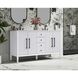 Blakely 60 X 34 inch White Bathroom Vanity Cabinet