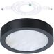 Argyle LED 7.75 inch Textured Black Flush Mount Ceiling Light
