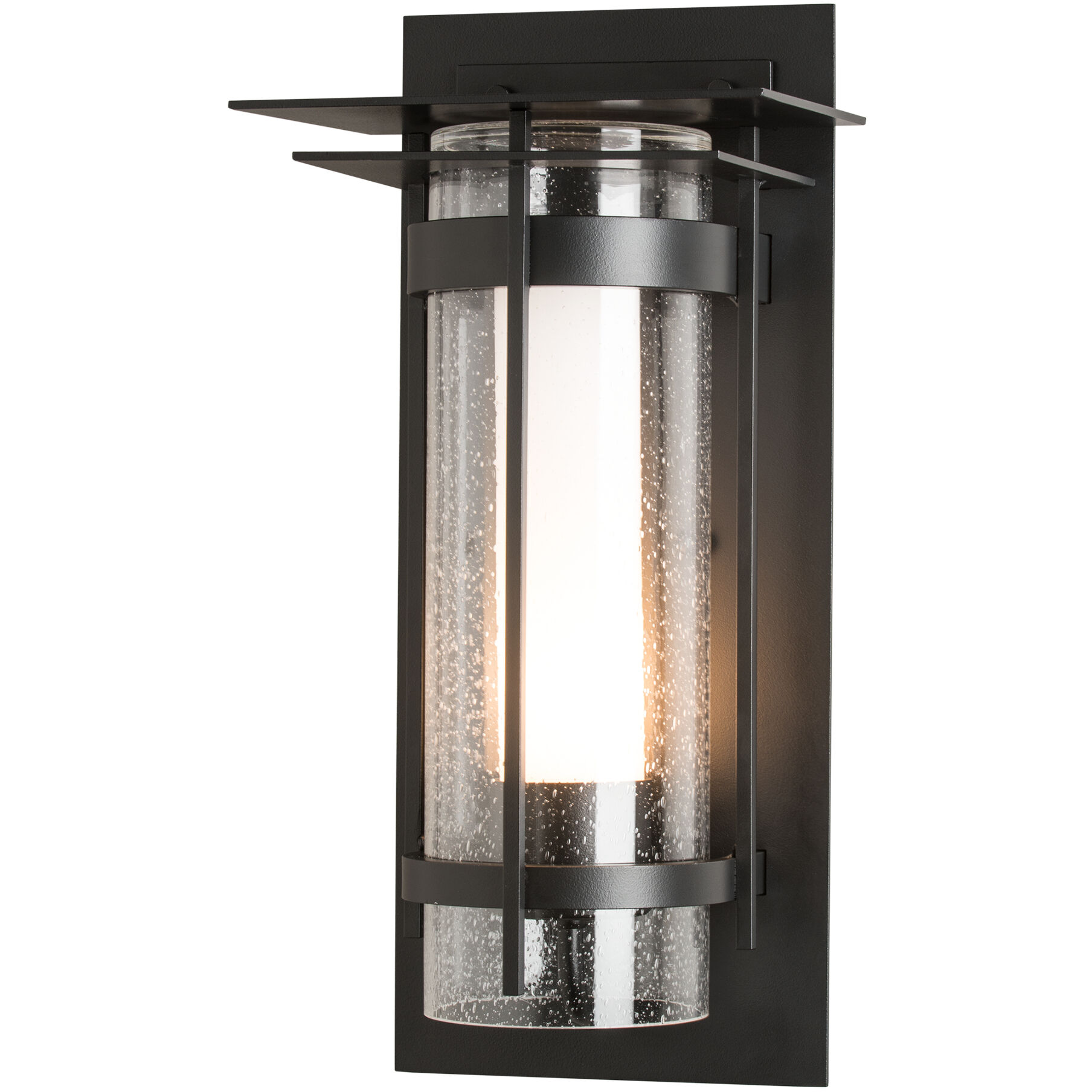 Torch 1 Light 16.2 inch Coastal Black Outdoor Sconce