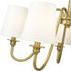 Gianna 5 Light 26 inch Modern Gold Chandelier Ceiling Light