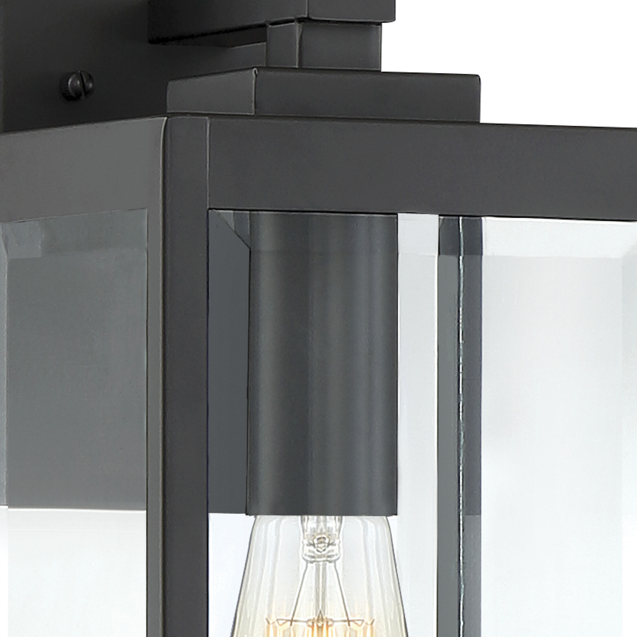 Westover 1 Light 17 inch Earth Black Outdoor Wall Lantern