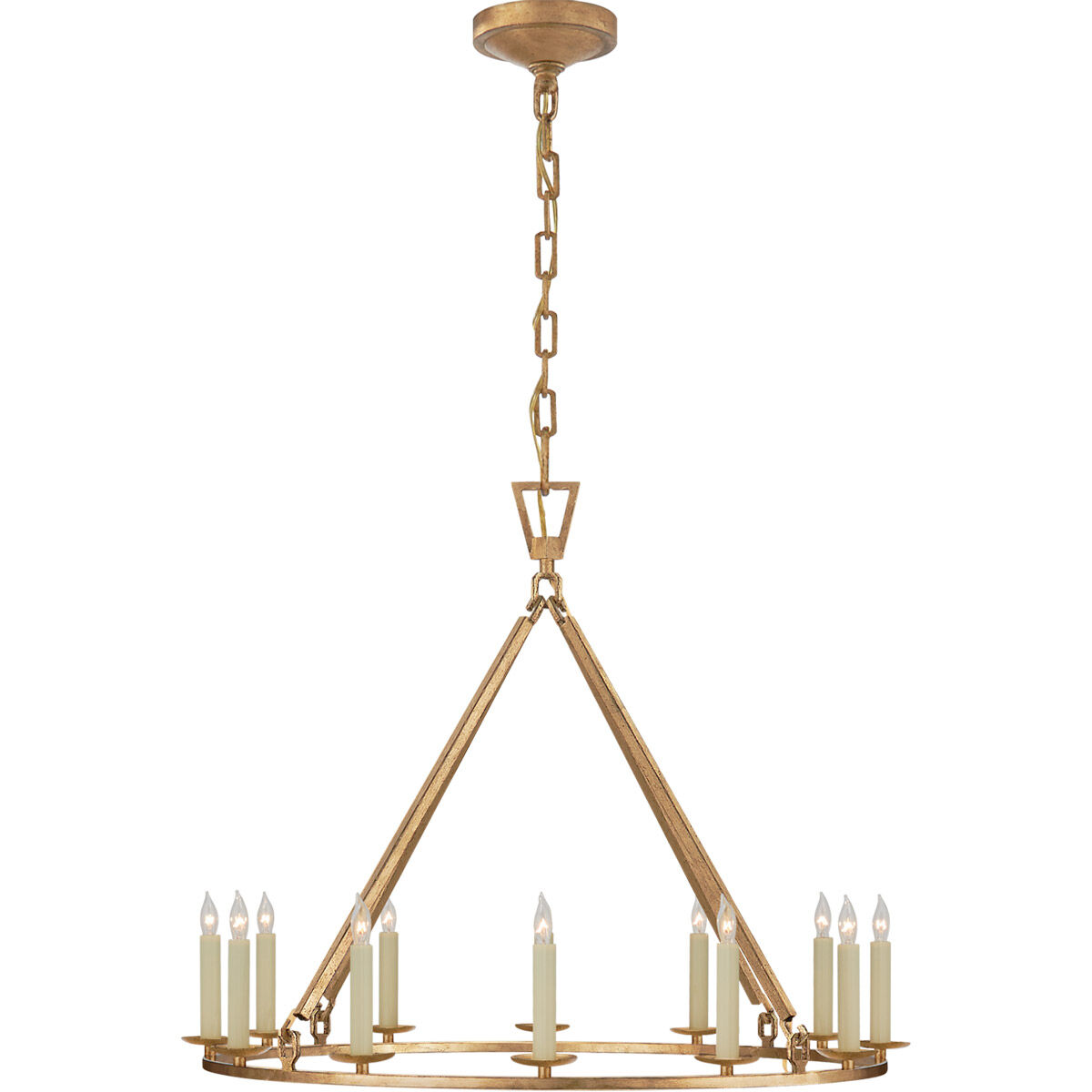 Chapman & Myers Darlana 12 Light 30.00 inch Chandelier