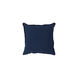 Solid 22 X 22 inch Navy Pillow Kit, Square