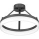 Cohen LED 16 inch Oil Rubbed Bronze Semi-Flush Mount Ceiling Light