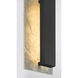 Avenelle LED 13.75 inch Sand Coal Black Outdoor Wall Sconce