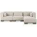June Beige Modular Sectional, Lounge