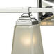 Sinclair 4 Light 30 inch Polished Chrome Vanity Light Wall Light
