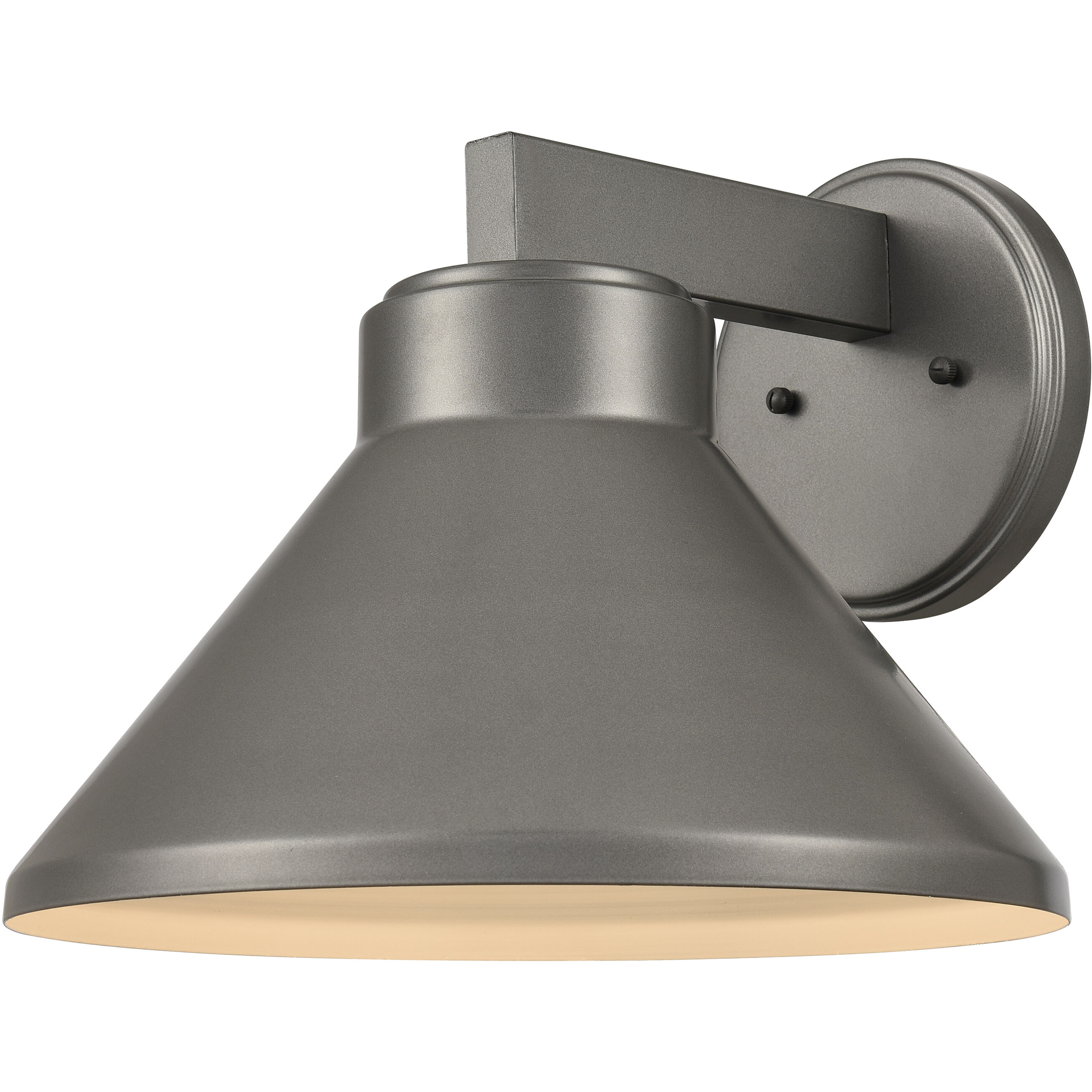 Thane 1 Light 10 inch Hematite Outdoor Wall Sconce