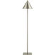 Kos 60 inch 9 watt Champagne Floor Lamp Portable Light