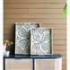 Rectangular Capiz Black Tray