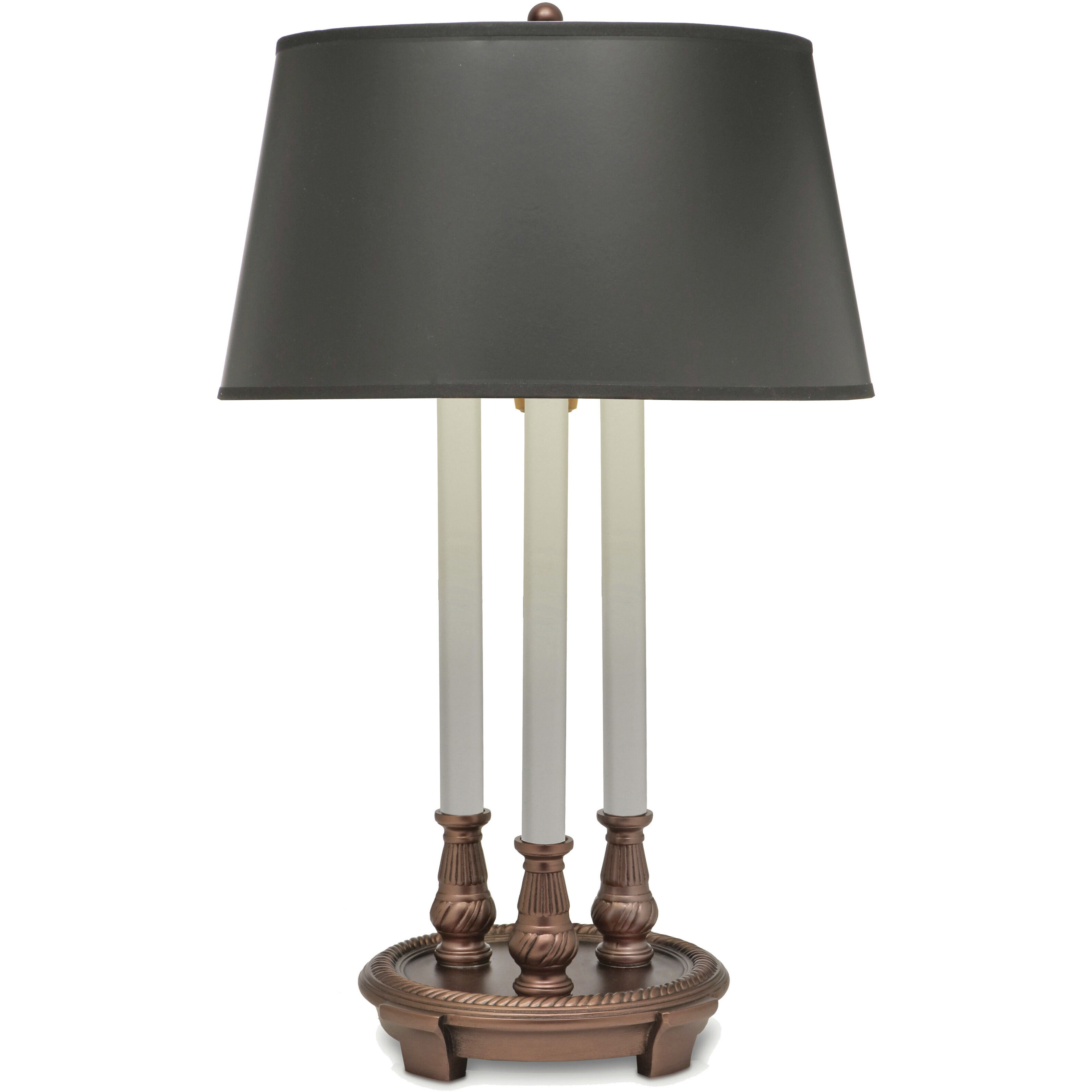 Ellie 27 inch Antique Old Bronze Desk Lamp Portable Light