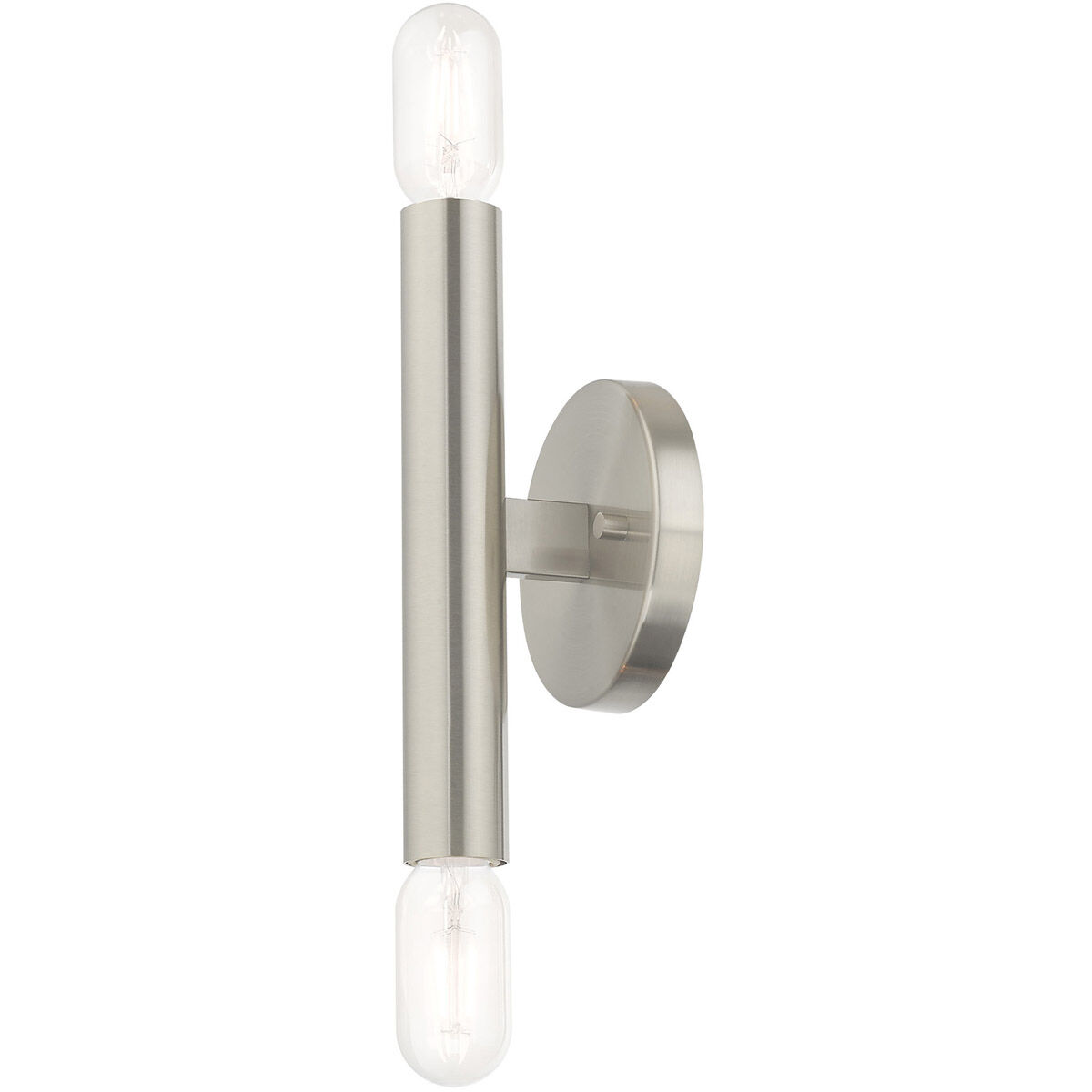 Copenhagen 2 Light 5 inch Brushed Nickel ADA ADA Wall Sconce Wall Light