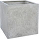 Alona Beige Taupe Cube Planter