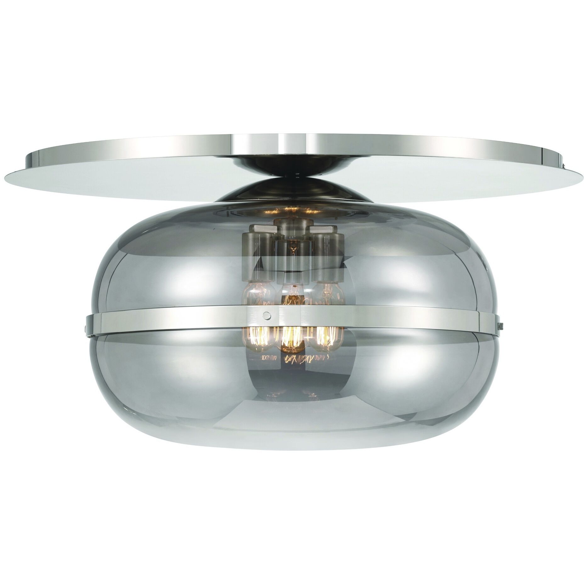 Nottingham 3 Light 19.75 inch Flush Mount