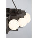 Vestra LED 37.5 inch Dark Bronze Pendant Ceiling Light