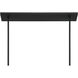 Lumina LED 66 inch Dark Matte Black Linear Chandelier Ceiling Light