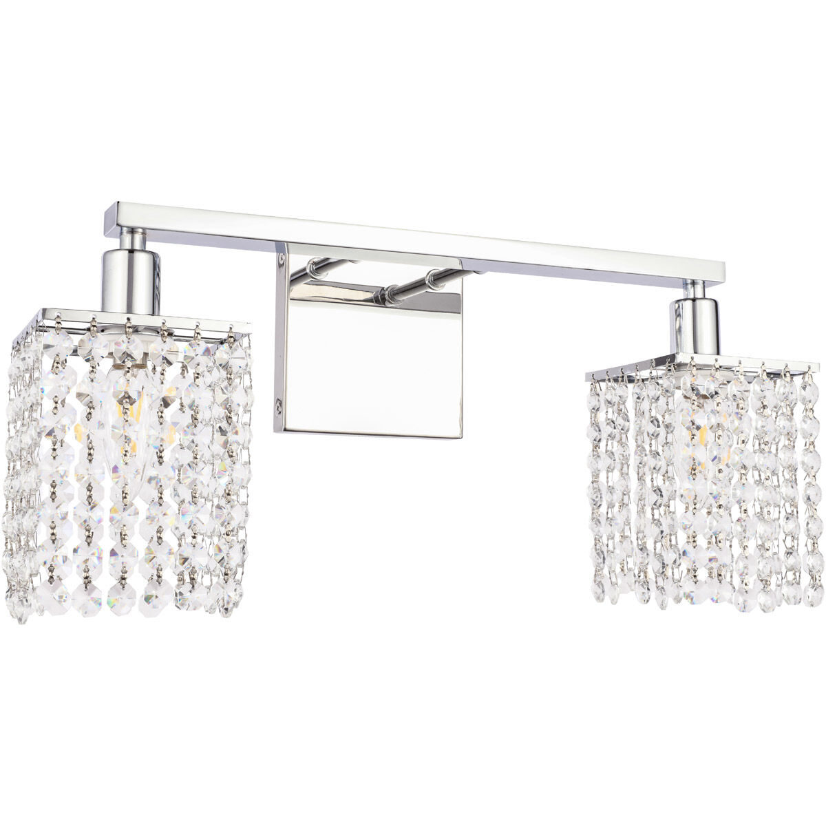 Adams 2 Light 18 inch Chrome Wall sconce Wall Light