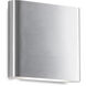 Slate All-terior Wall Light in Brushed Nickel