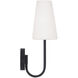 Averitt Sconce Wall Light in Matte Black