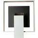 Shadow Box 1 Light 11.7 inch Coastal White and Coastal Black Outdoor Sconce, Medium