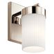 Ciona 1 Light 5 inch Polished Nickel Wall Bracket Wall Light
