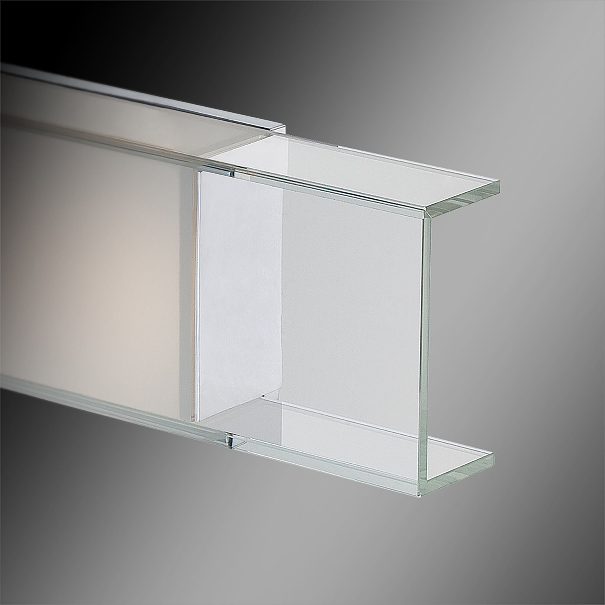 Cloud LED 28 inch Chrome Bath Vanity & Wall Light in 28in.