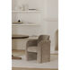 Mesto Grey Rolling Dining Chair