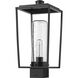 Sheridan 1 Light 17.25 inch Black Outdoor Post Mount Fixture