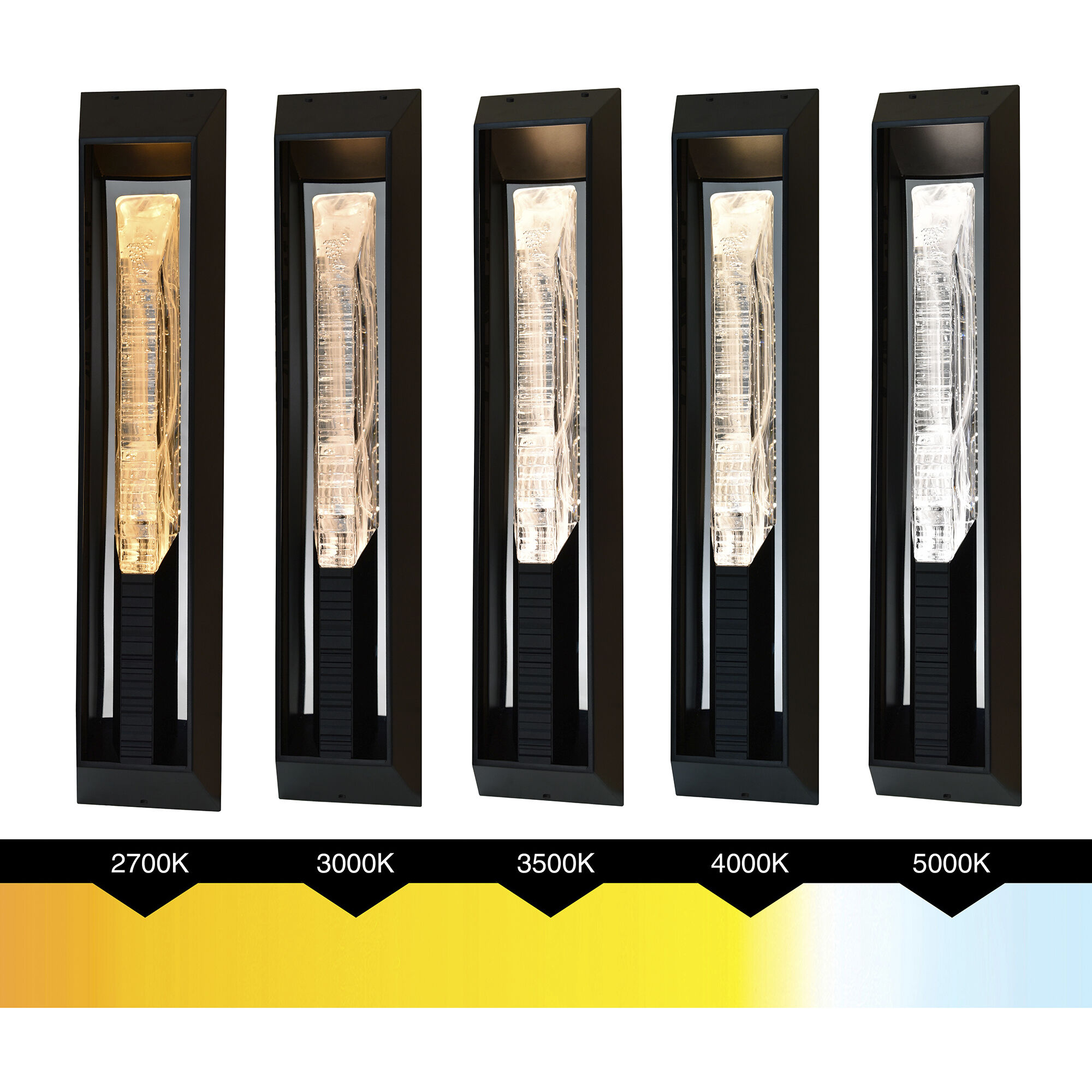 Petra LED 29 inch Sand Black Outdoor Wall Light