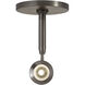 Sean Lavin Ace 120 Antique Bronze Low-Voltage Track Head Ceiling Light in 3000K, Monopoint, Integrated LED