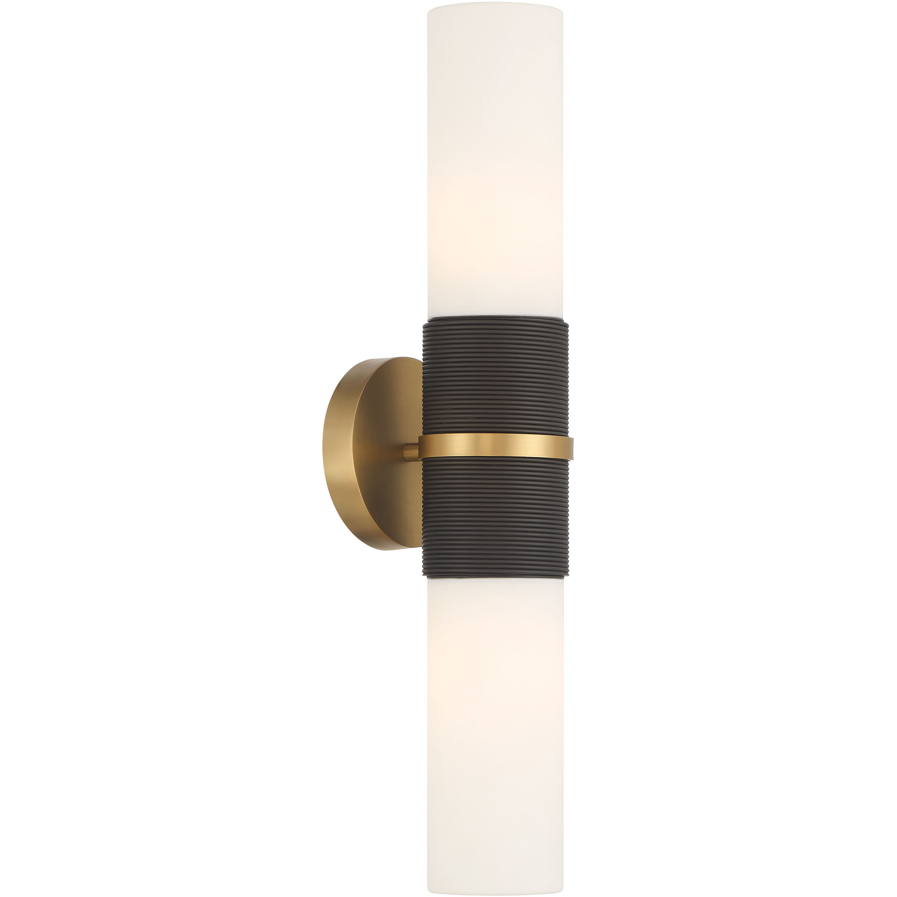 Linthor 2 Light 5 inch Legacy Brass and Dark Bronze Wall Sconce Wall Light
