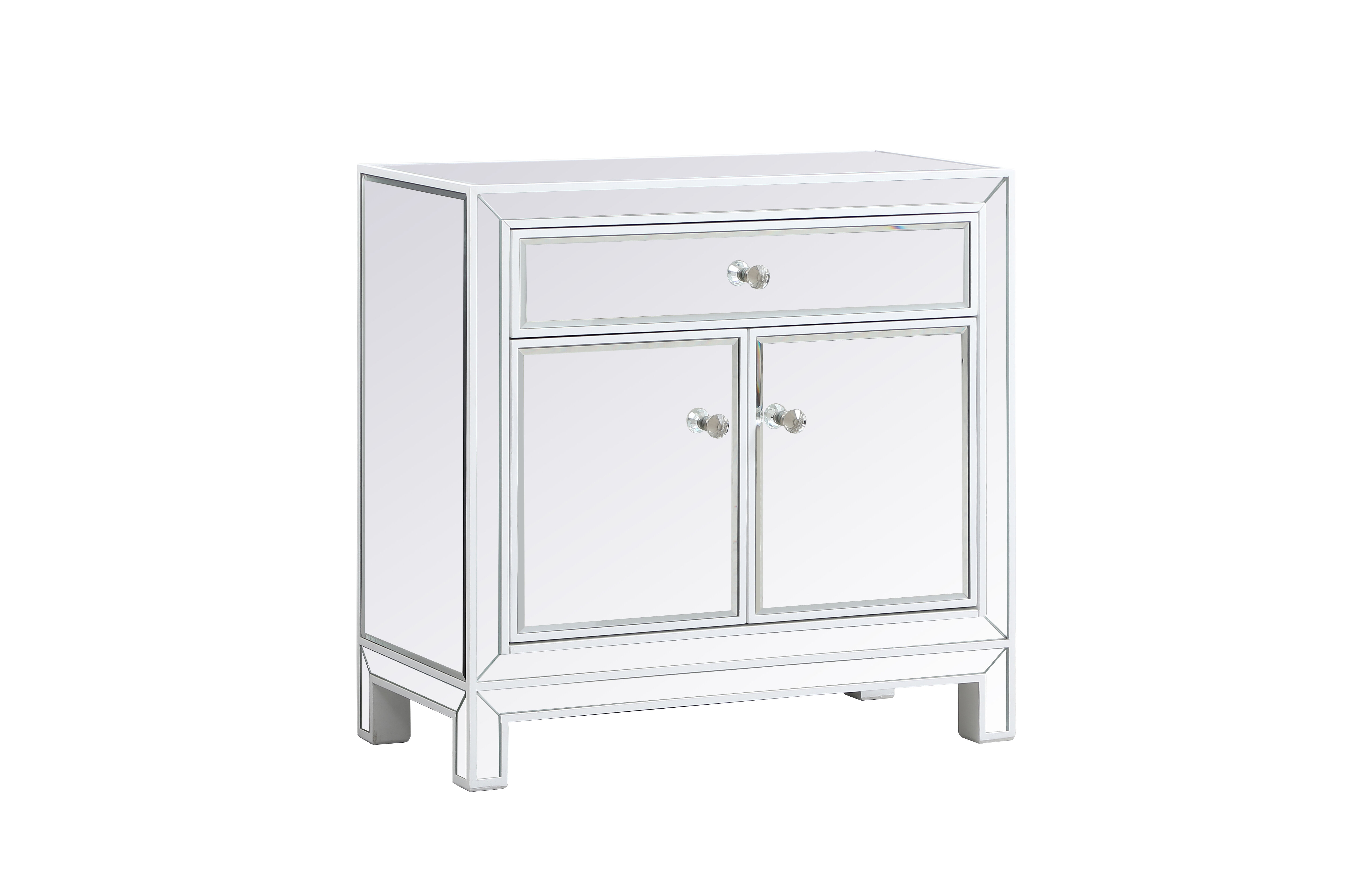 Reflexion White Cabinet