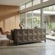 Musashi 72 X 22 inch Greige Walnut and Brass Console