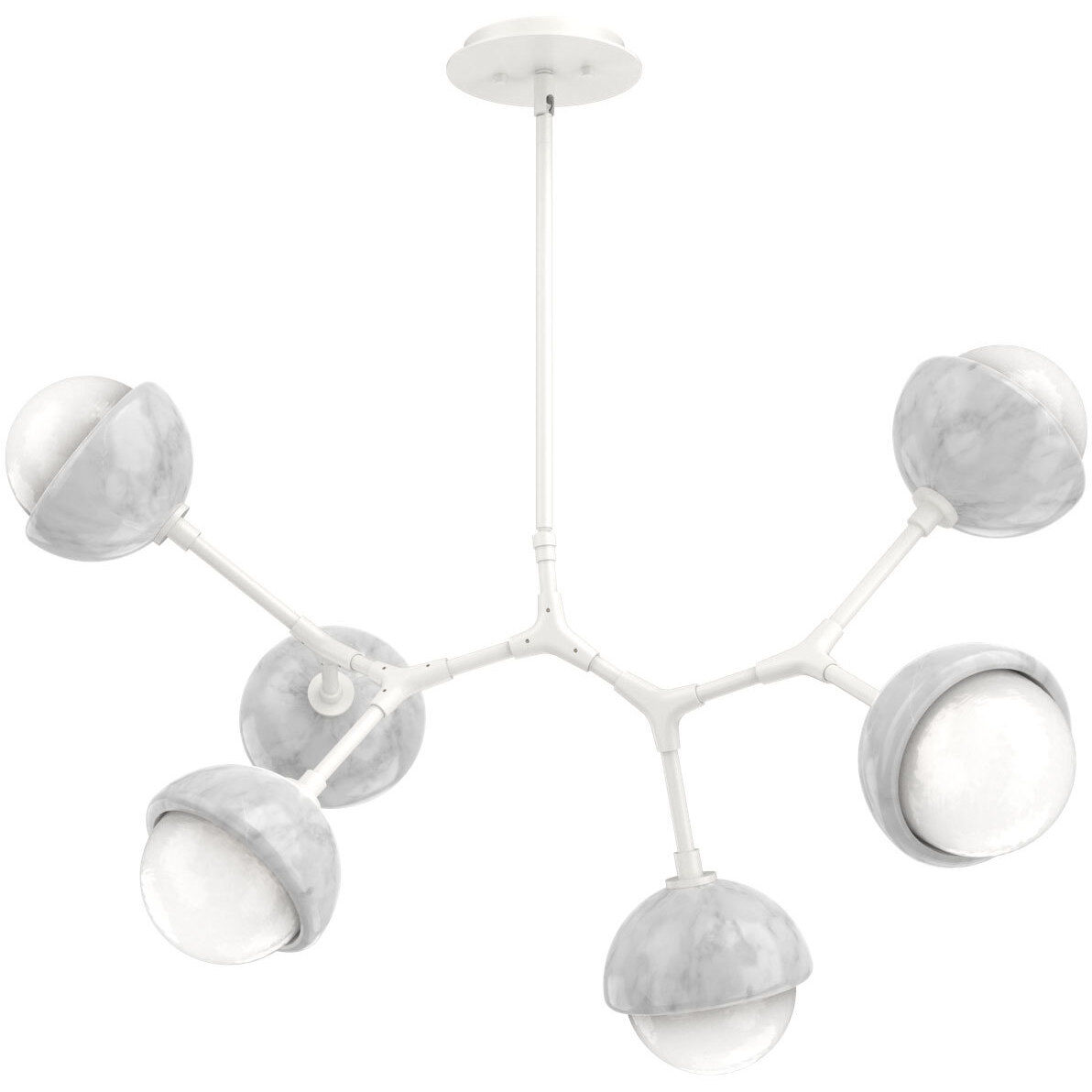 Cabochon 6 Light 30.90 inch Pendant