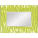 Zenith 39 X 31 inch Glossy Green Wall Mirror