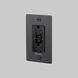 1G Duplex 125 Smoked Bronze Outlet, GFCI