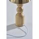 Connie 10.75 inch 2.00 watt Natural and Antique Brass Cordless Table Lamp Portable Light
