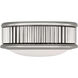 Paloma Contreras Ritz 5 inch Polished Nickel Flush Mount Ceiling Light