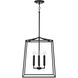 Capital Lighting Thea 4 Light 16 inch Matte Black Foyer Ceiling Light 537642MB - Open Box