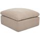 Cates 19.25 inch Beige Ottoman