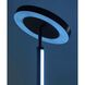 Luther 71.75 inch 13 watt Black RGB Color Changing Torchiere Portable Light, Simplee Adesso