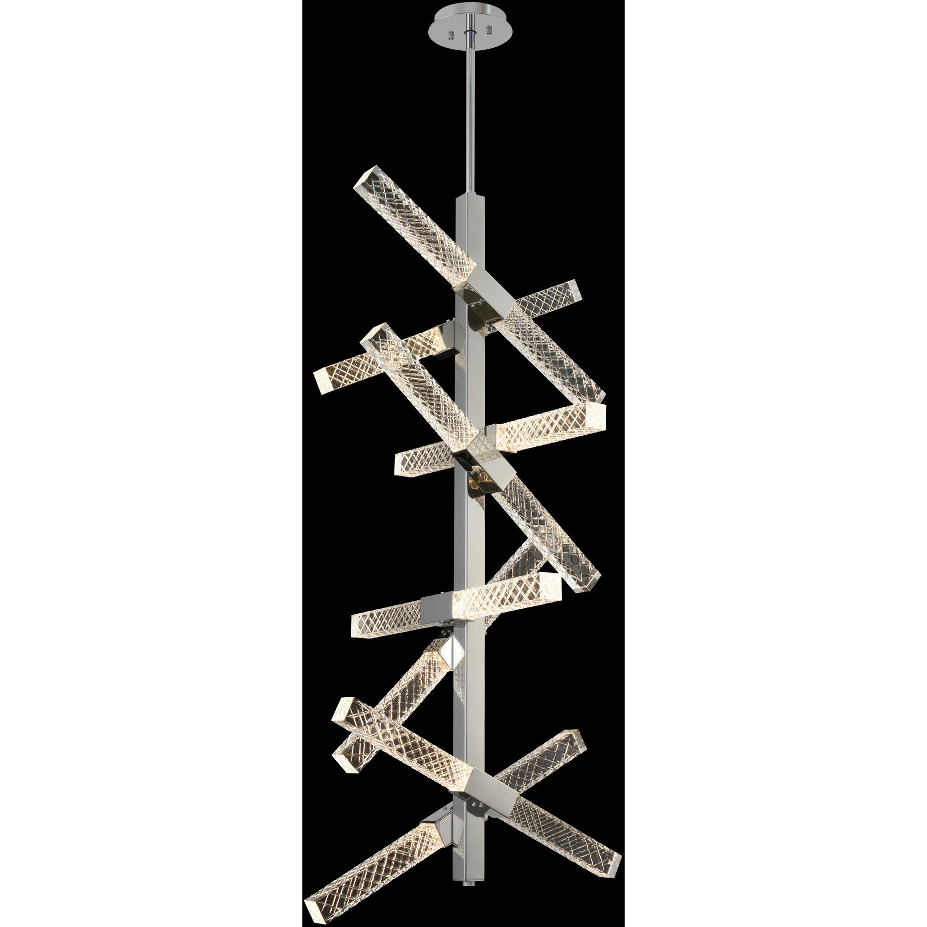 Apollo LED 22 inch Chrome Foyer Light Ceiling Light