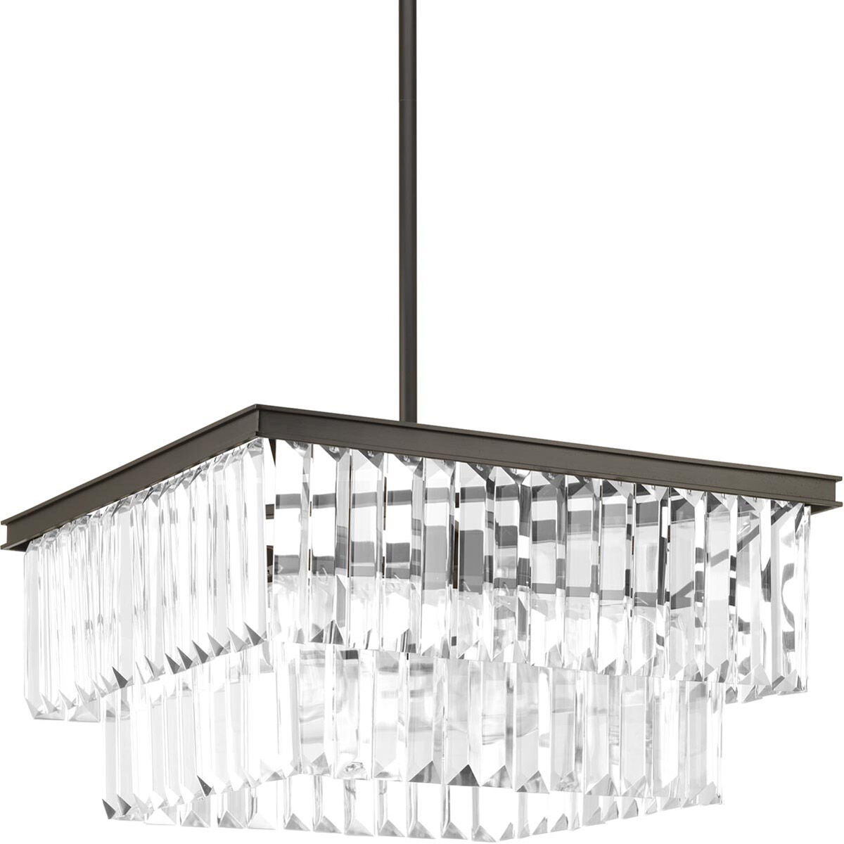 Palermo 4 Light 20.13 inch Antique Bronze Pendant Ceiling Light, Design Series