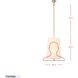 Rockford 6 Light 16 inch Brontourage and Travertine Foyer Pendant Ceiling Light