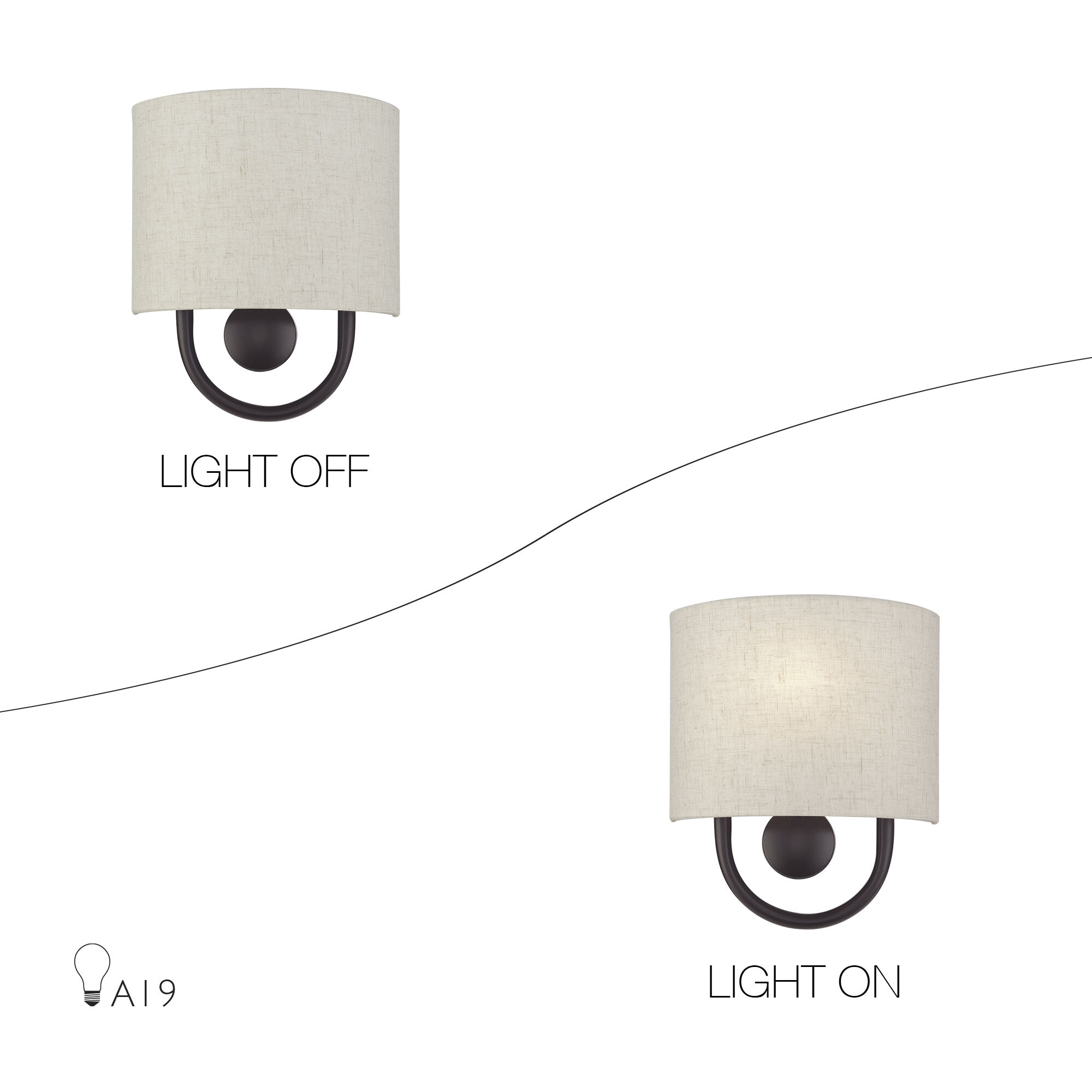 Stratton 1 Light 9 inch English Bronze ADA Wall Sconce Wall Light