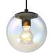 Neva LED 7 inch Matte Black Pendant Ceiling Light