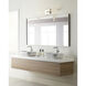 Sean Lavin Span LED 35.3 inch Plated Brass Bath Light Wall Light in LED 90 CRI 3000K 120V, Direct/Indirect, Integrated LED