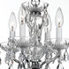 Welton 4 Light 11 inch Polished Chrome Mini Chandelier Ceiling Light in Clear Italian