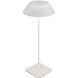 Pela 14.13 inch 3 watt White Table Lamp Portable Light